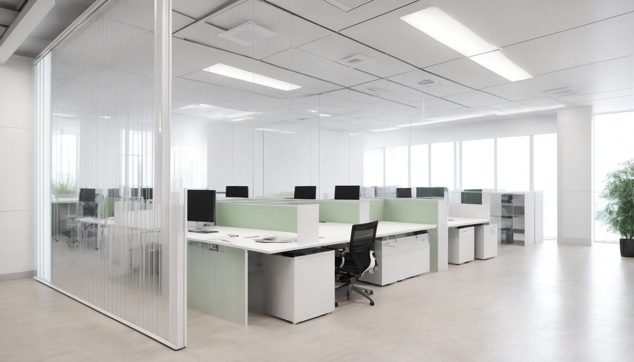 Office drylining and partition wall installation in Milton Keynes